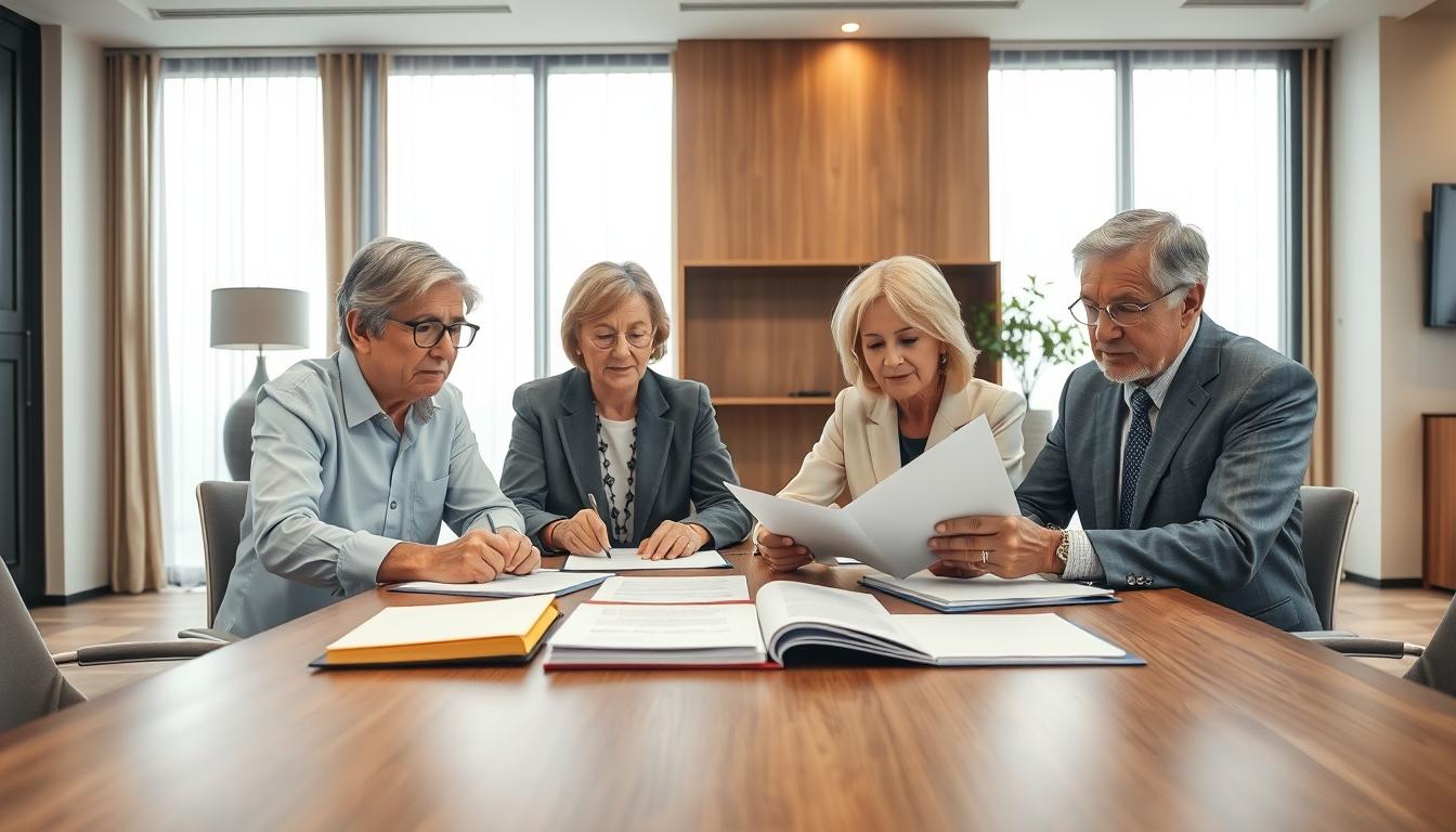 Property transfer support and coordination